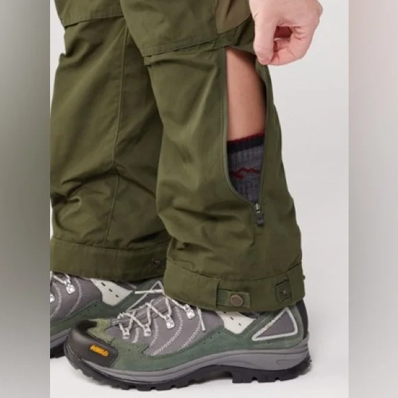 Fjallraven Women’s Keb Trousers Curved - Deep Forest / Laurel Green Size 4 - Picture 11 of 12